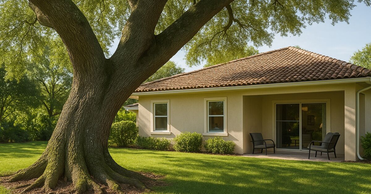 A tree is leaning toward your house: what to do now