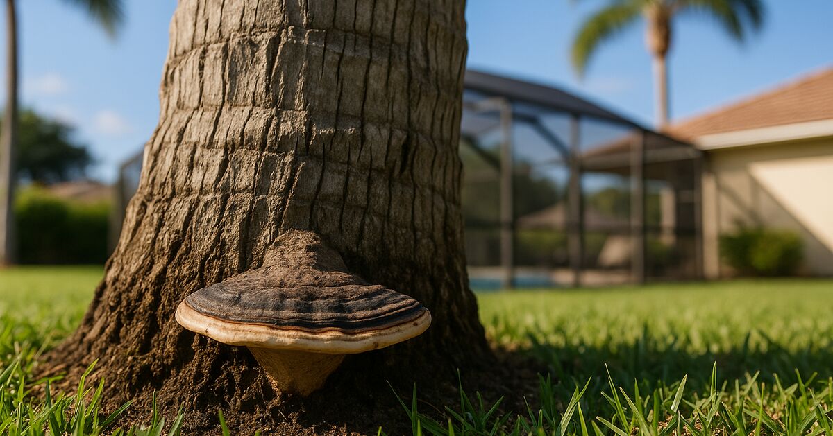 Ganoderma butt rot in Florida palms: recognize it before it