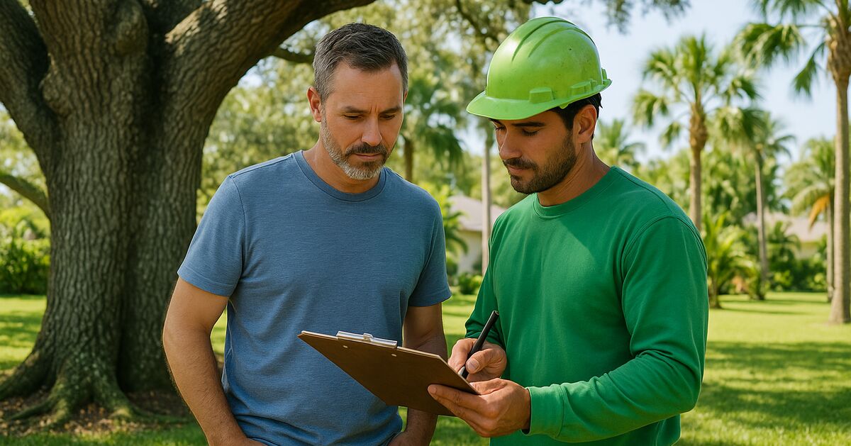 How to read a tree service estimate in Florida: what the line items mean, what's often left out, and how to compare quotes without getting burned