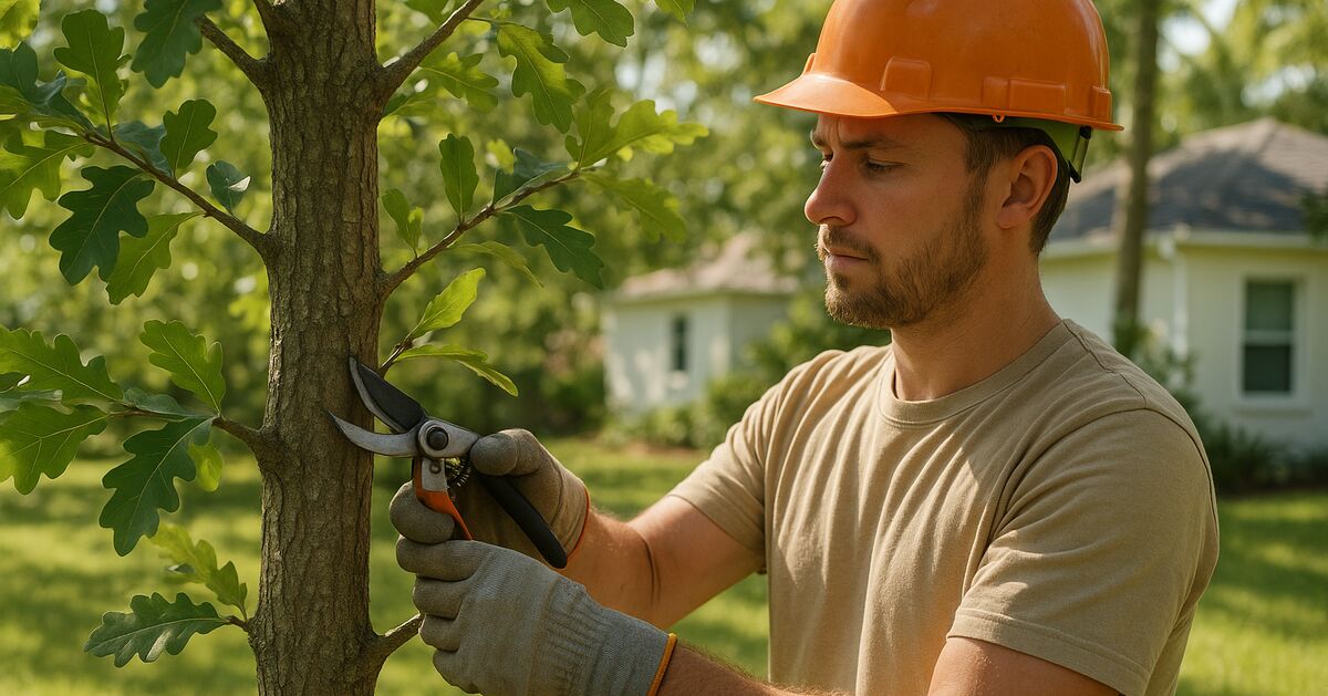 Structural pruning on a young tree: the cuts that decide